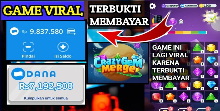 Game Mobile Penghasil Uang Instan Dan Langsung Ke Dana